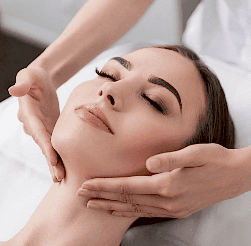 Скульптурный массаж лица